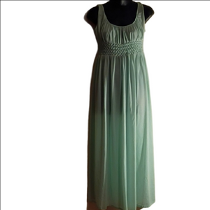 Lightest Blue Maxi Dress/ Slip Dress Style. No Brand Or Size. Fairycore.